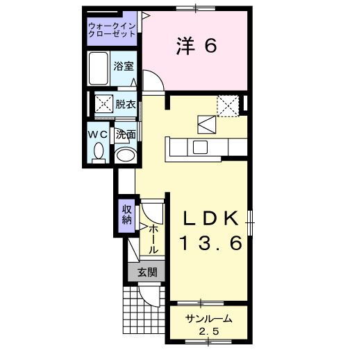 茨城県神栖市深芝 鹿島神宮駅 1LDK アパート 賃貸物件詳細