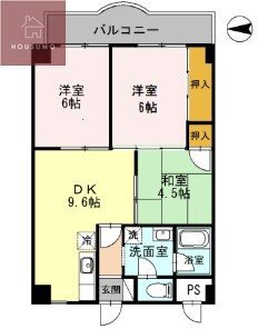 大阪府大阪市平野区長吉長原４ 長原駅 3DK マンション 賃貸物件詳細