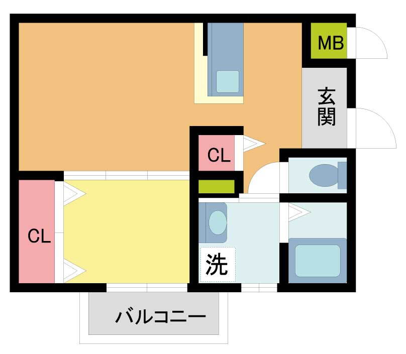 兵庫県川西市小花１ 川西能勢口駅 1LDK アパート 賃貸物件詳細