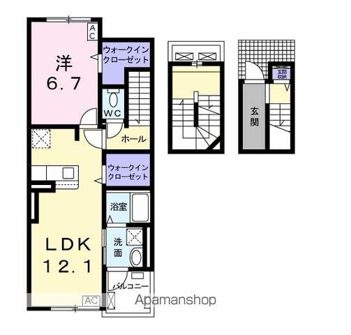 岐阜県岐阜市今嶺１ 西岐阜駅 1LDK アパート 賃貸物件詳細