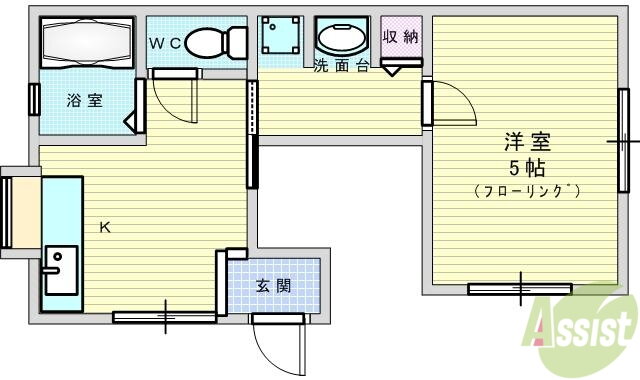 大阪府豊中市野田町 庄内駅 1DK マンション 賃貸物件詳細