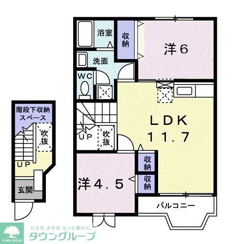 千葉県八千代市村上 村上駅 2LDK アパート 賃貸物件詳細