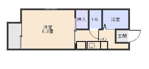 鹿児島県鹿児島市東谷山６ 谷山駅 1K アパート 賃貸物件詳細