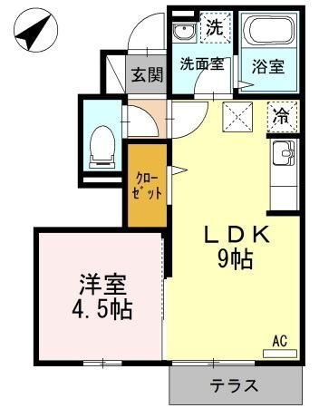 ウィットオザキ 1階 1LDK 賃貸物件詳細