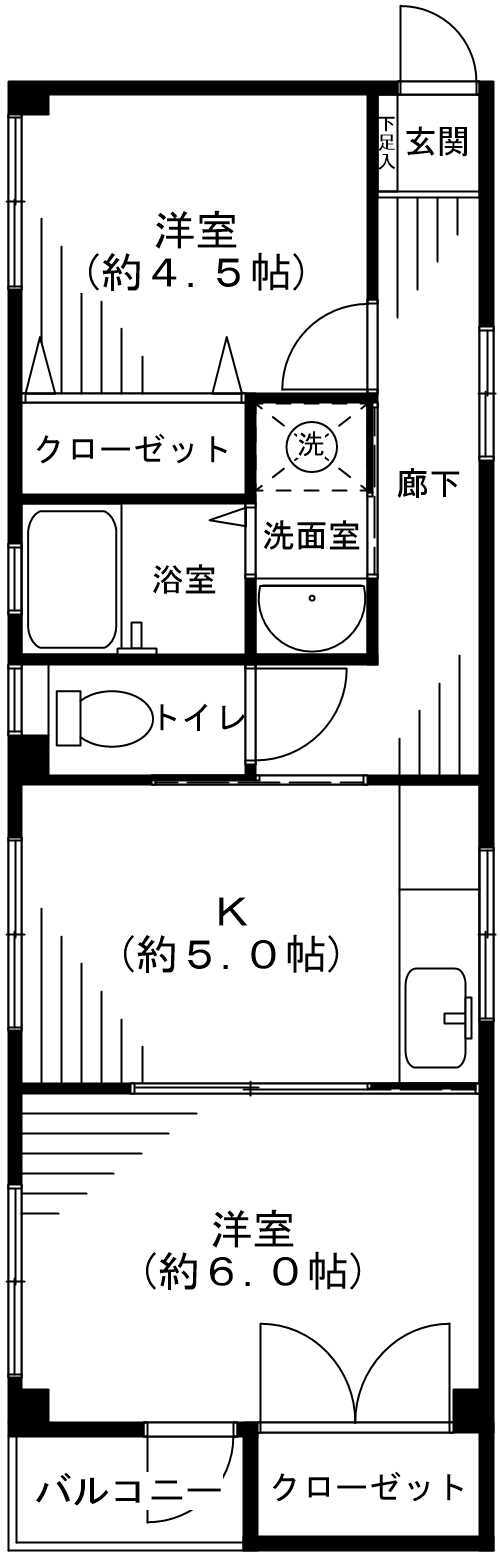 東京都江東区常盤２ 森下駅 2DK マンション 賃貸物件詳細