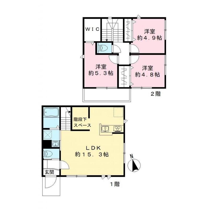 千葉県市川市宮久保３ 京成八幡駅 3LDK 一戸建て 賃貸物件詳細