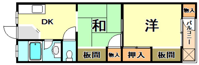 兵庫県神戸市兵庫区上三条町 大倉山駅 2DK マンション 賃貸物件詳細