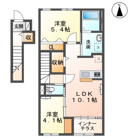千葉県木更津市吾妻１ 木更津駅 2LDK アパート 賃貸物件詳細