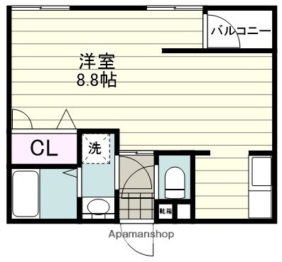 鹿児島県鹿児島市宇宿１ 二軒茶屋駅 1K マンション 賃貸物件詳細