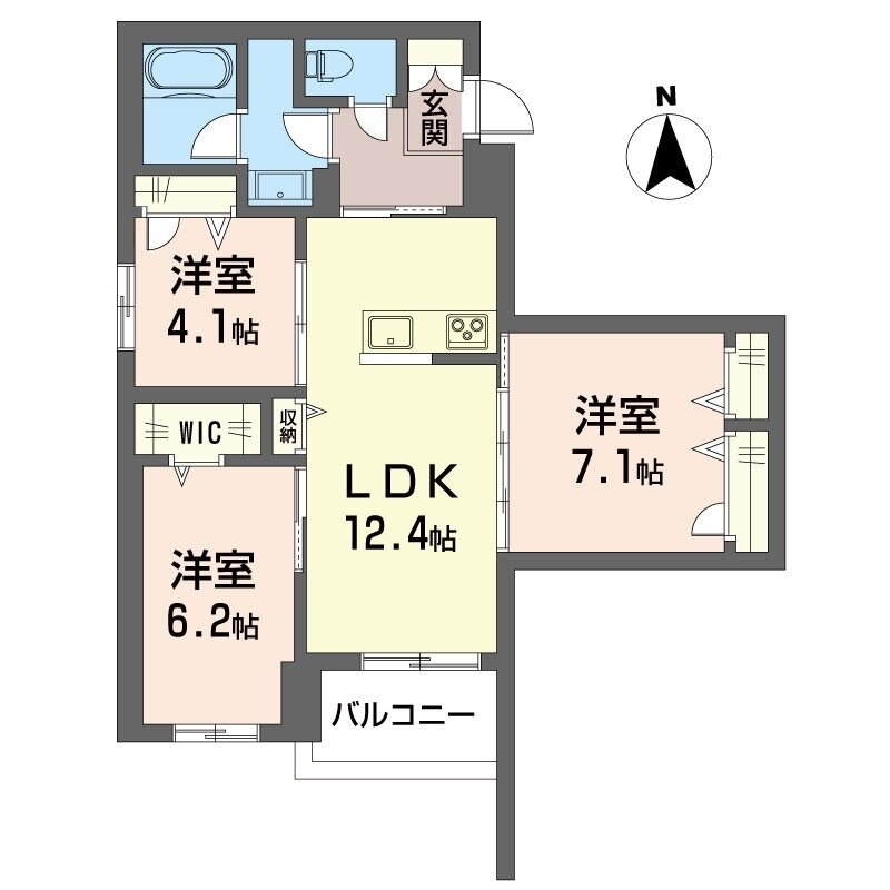 東京都練馬区桜台４ 桜台駅 3LDK マンション 賃貸物件詳細
