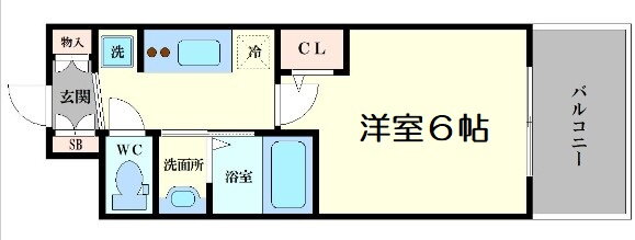 大阪府大阪市西区川口４ 九条駅 1K マンション 賃貸物件詳細