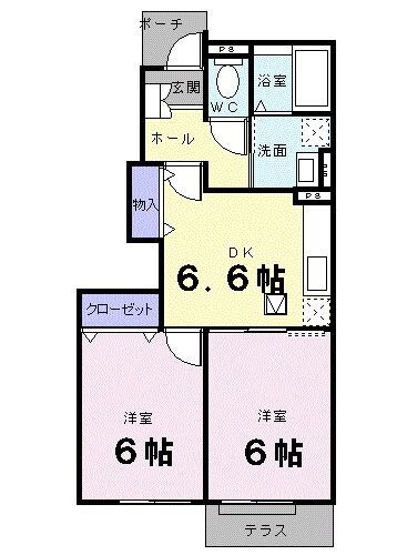 富山県魚津市立石 魚津駅 2DK アパート 賃貸物件詳細
