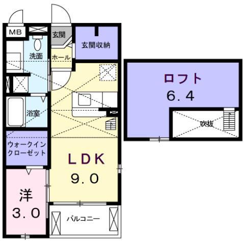 大阪府大東市野崎４ 野崎駅 1LDK アパート 賃貸物件詳細