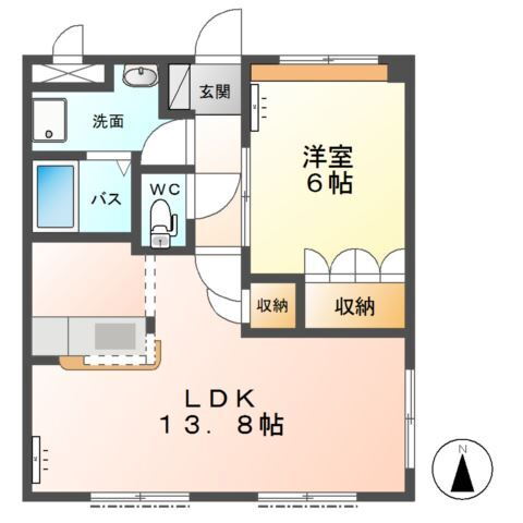 茨城県鹿嶋市大字平井 鹿島神宮駅 1LDK アパート 賃貸物件詳細