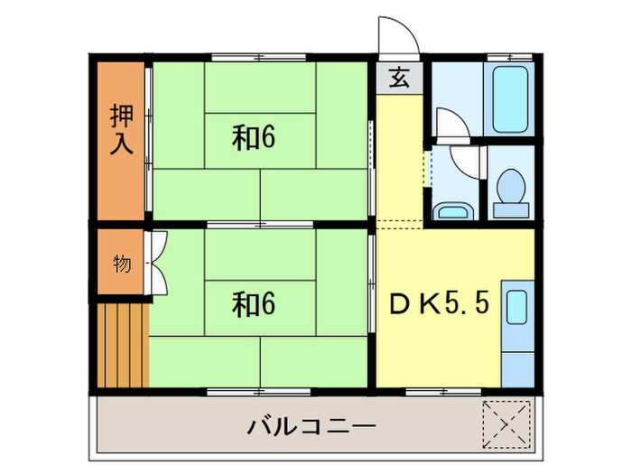 兵庫県神戸市西区王塚台６ 西明石駅 2DK マンション 賃貸物件詳細