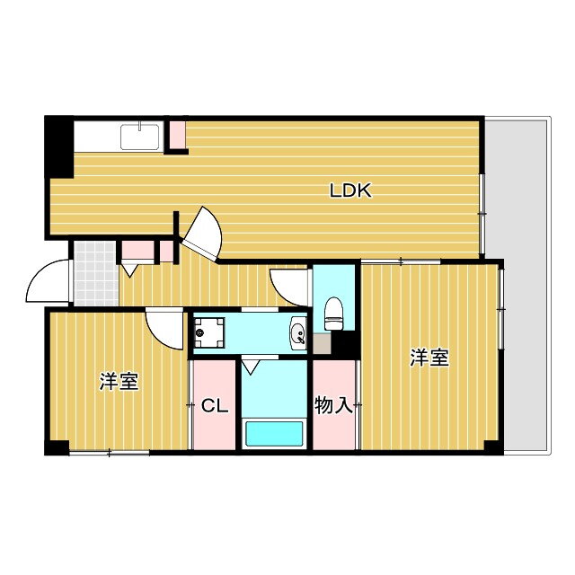 大阪府豊中市服部西町４ 服部天神駅 2LDK マンション 賃貸物件詳細