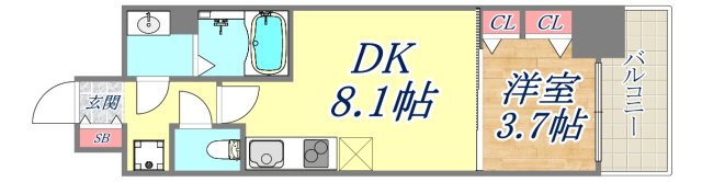 兵庫県神戸市兵庫区須佐野通４ 兵庫駅 1LDK マンション 賃貸物件詳細