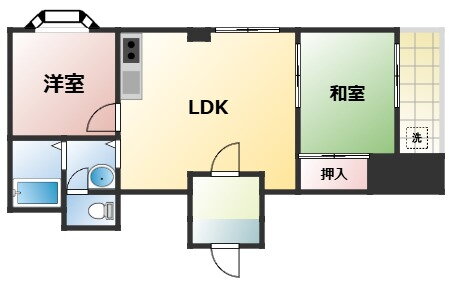 大阪府大阪市生野区巽東１ 北巽駅 2LDK マンション 賃貸物件詳細
