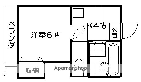 高知県高知市朝倉丙 朝倉駅 1K マンション 賃貸物件詳細