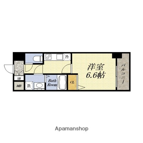 大阪府大阪市港区波除２ 弁天町駅 1K マンション 賃貸物件詳細