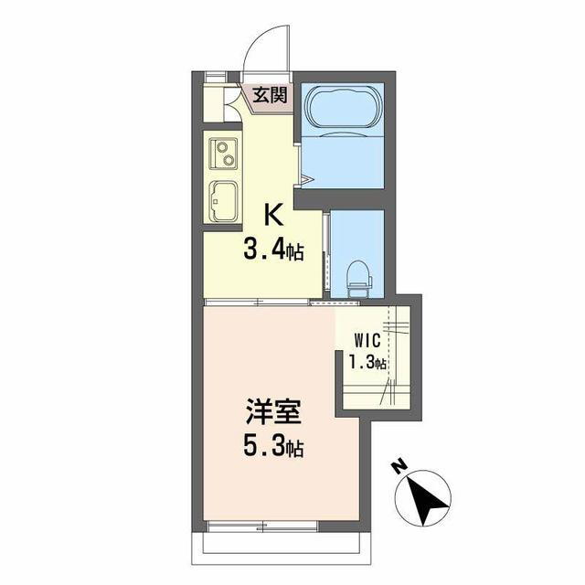 宮城県仙台市青葉区山手町 北山駅 1K アパート 賃貸物件詳細