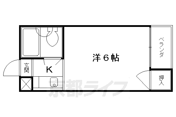 京都府京都市北区平野東柳町 北野白梅町駅 1K マンション 賃貸物件詳細