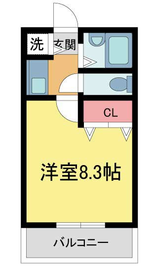 兵庫県西宮市河原町 西宮北口駅 1K マンション 賃貸物件詳細