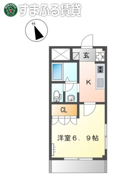 愛知県碧南市松本町 碧南中央駅 1K アパート 賃貸物件詳細