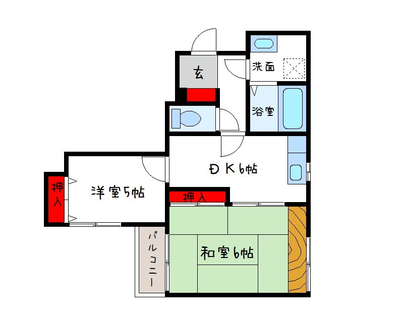 大阪府八尾市光南町２ 近鉄八尾駅 2DK アパート 賃貸物件詳細