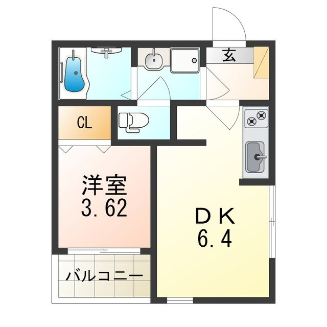 大阪府大阪市生野区新今里６ 今里駅 1DK アパート 賃貸物件詳細