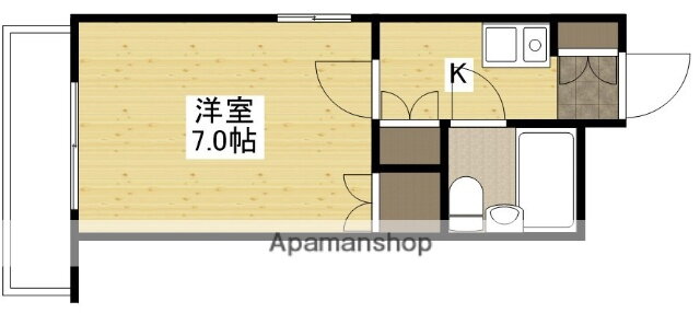 広島県広島市西区庚午北２ 東高須駅 1K マンション 賃貸物件詳細