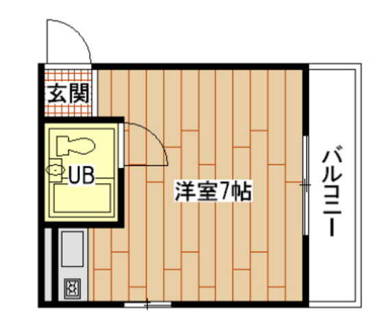 広島県広島市南区宇品御幸１ 広大附属学校前駅 ワンルーム マンション 賃貸物件詳細