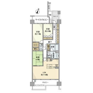 愛知県名古屋市千種区新池町１ 東山公園駅 3LDK マンション 賃貸物件詳細