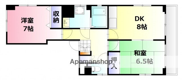 広島県広島市南区段原南２ 段原一丁目駅 2DK マンション 賃貸物件詳細