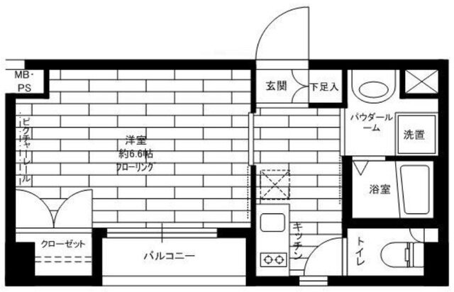 東京都板橋区南常盤台１ ときわ台駅 1K マンション 賃貸物件詳細