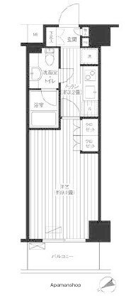 東京都北区王子５ 王子神谷駅 1K マンション 賃貸物件詳細