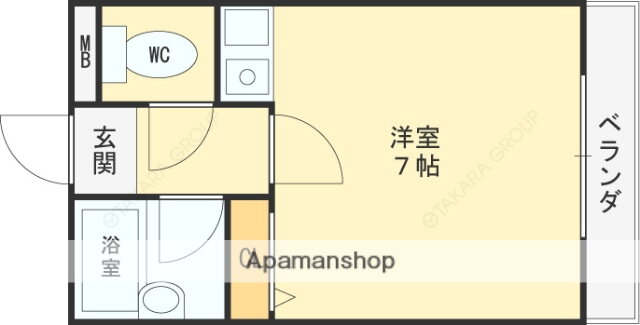 大阪府東大阪市大蓮北１ 弥刀駅 ワンルーム マンション 賃貸物件詳細