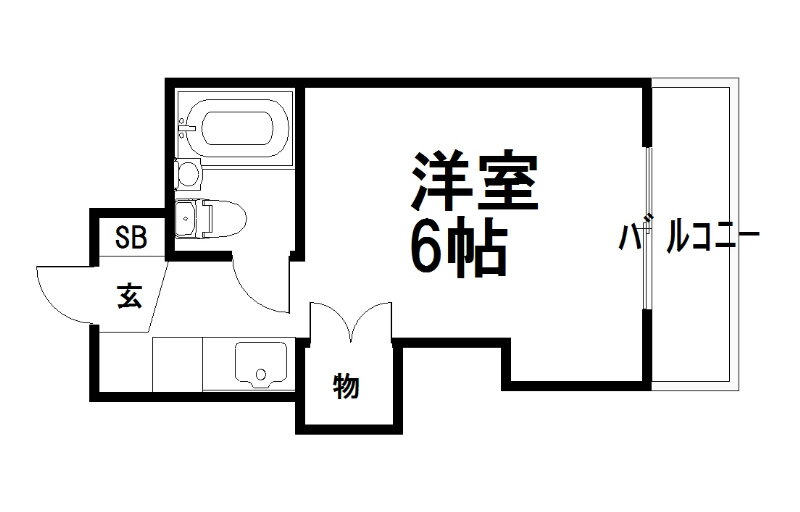 京都府京都市左京区北白川東小倉町 元田中駅 1K マンション 賃貸物件詳細