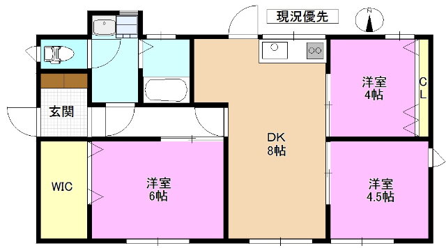長野県長野市みこと川 篠ノ井駅 3DK 一戸建て 賃貸物件詳細