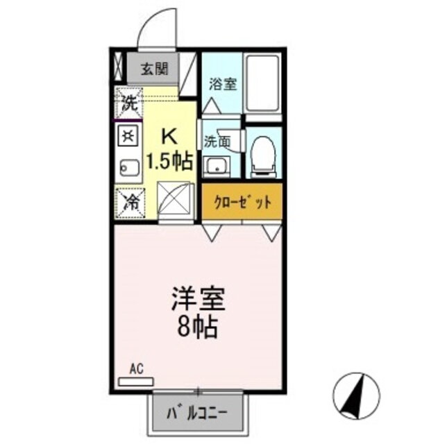 新潟県柏崎市宝町 柏崎駅 1K アパート 賃貸物件詳細