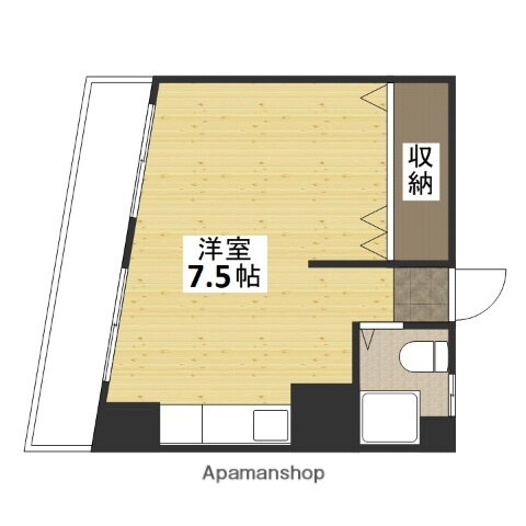 広島県広島市西区楠木町４ 白島駅 ワンルーム マンション 賃貸物件詳細