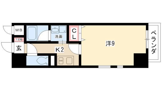 愛知県名古屋市東区東桜２ 新栄町駅 1K マンション 賃貸物件詳細