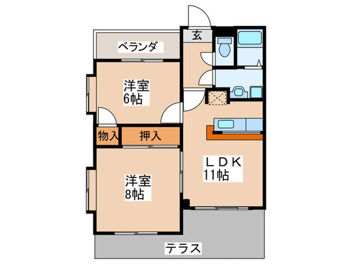 東京都杉並区久我山４ 三鷹台駅 2LDK マンション 賃貸物件詳細