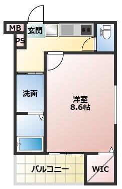 大阪府門真市泉町 門真市駅 1K アパート 賃貸物件詳細