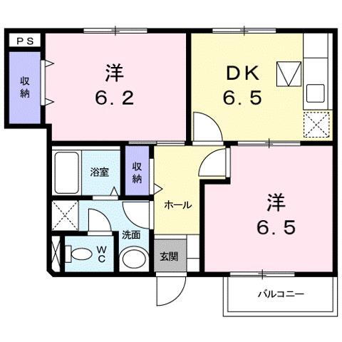 滋賀県野洲市小篠原 野洲駅 2DK アパート 賃貸物件詳細