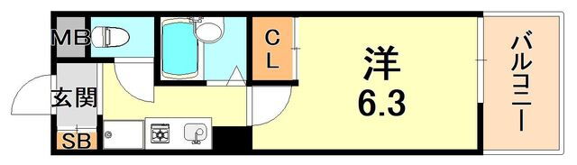 兵庫県神戸市灘区岩屋北町７ 灘駅 1K マンション 賃貸物件詳細
