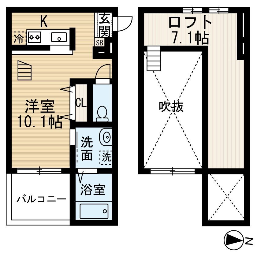 愛知県名古屋市南区戸部下１ 豊田本町駅 1SK アパート 賃貸物件詳細