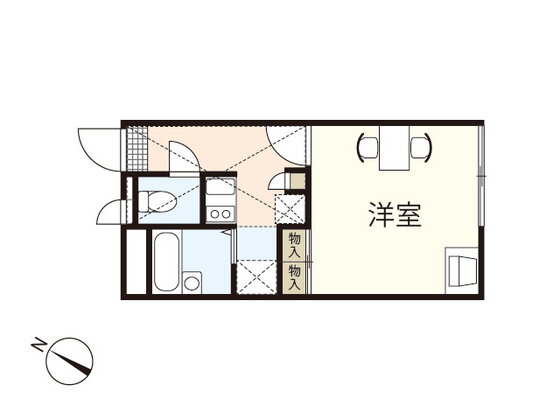 広島県広島市西区井口４ 五日市駅 1K アパート 賃貸物件詳細