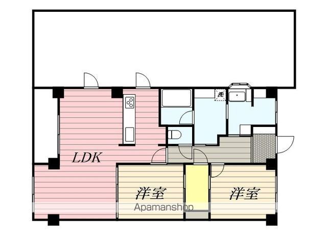 アドバンス新検見川 5階 2LDK 賃貸物件詳細