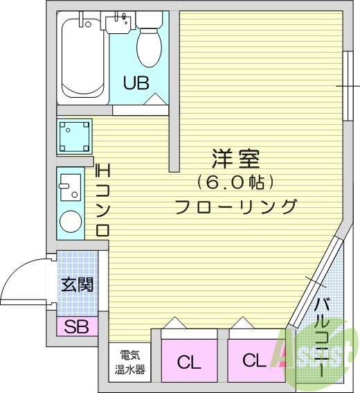 宮城県仙台市青葉区宮町２ 東照宮駅 ワンルーム マンション 賃貸物件詳細